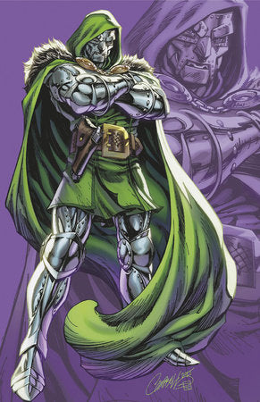ONE WORLD UNDER DOOM #6 1:100 J. SCOTT CAMPBELL JUST SPECTACULAR COLLECTION VIRGIN VARIANT