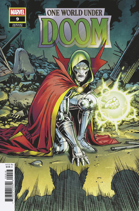 ONE WORLD UNDER DOOM #9 1:25 MATTEO DELLA FONTE VARIANT