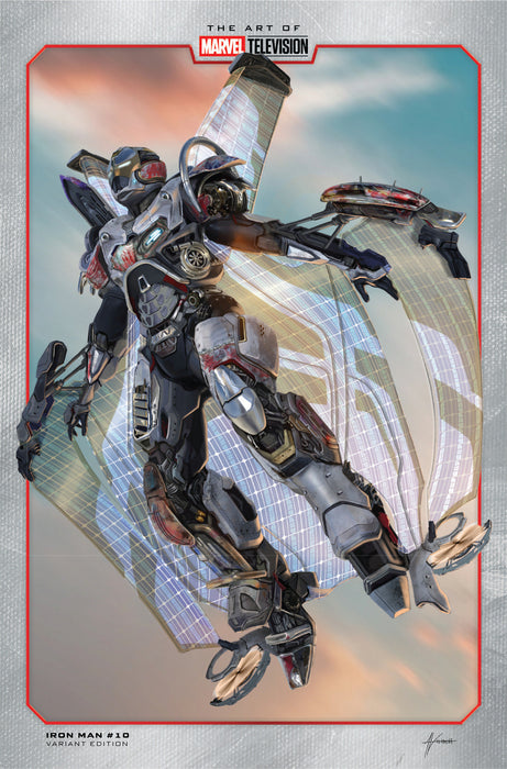 IRON MAN (2024) #10 ALAN VILLANUEVA MARVEL TELEVISION VARIANT