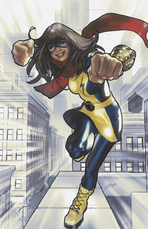 MS. MARVEL: MUTANT MENACE #1 1:100 PABLO VILLALOBOS VIRGIN VARIANT