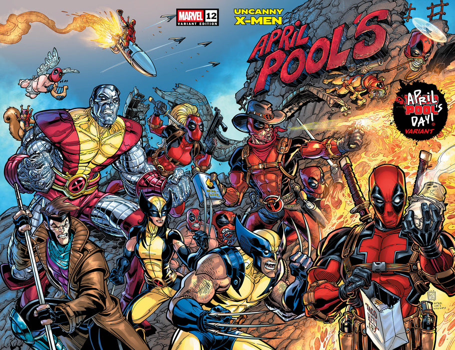 UNCANNY X-MEN (2024) #12 CHAD HARDIN APRIL POOL'S DAY VARIANT