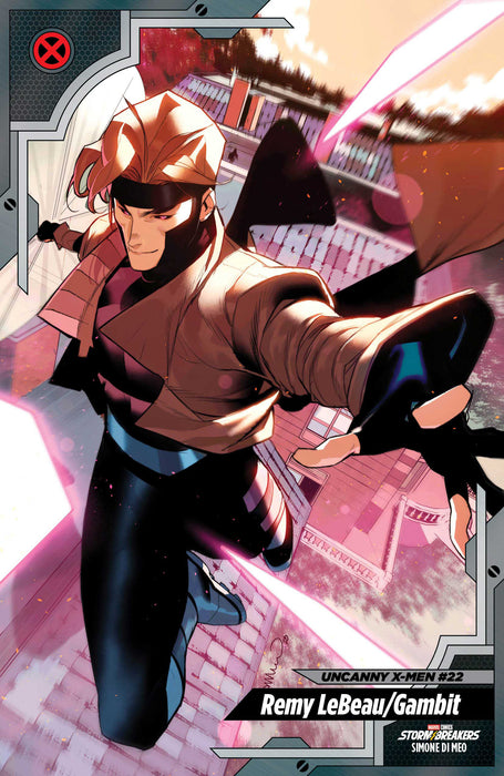 UNCANNY X-MEN (2024) #22 SIMONE DI MEO X-MEN TRADING CARD VARIANT