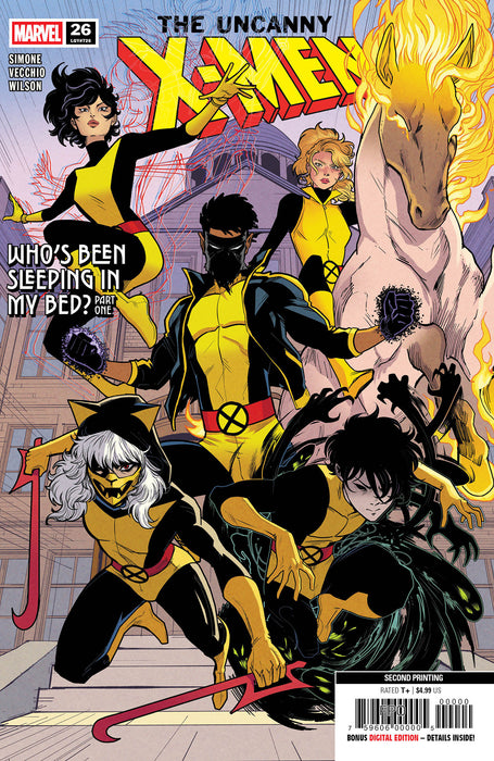 UNCANNY X-MEN (2024) #26 LUCIANO VECCHIO 2ND PRINTING VARIANT