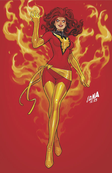 X-MEN (2024) #25 1:50 DAVID NAKAYAMA COLOR BLOCK RED VIRGIN VARIANT