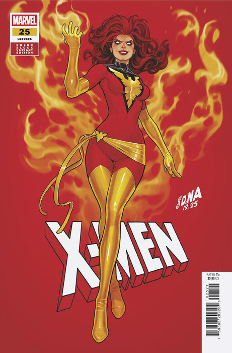 X-MEN (2024) #25 DAVID NAKAYAMA COLOR BLOCK RED VARIANT