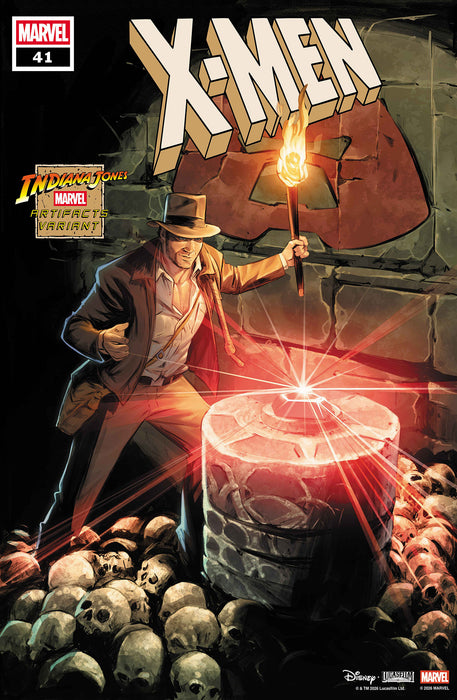 X-MEN (2024) #41 CARMEN CARNERO INDIANA JONES MARVEL ARTIFACT VARIANT [DNX]