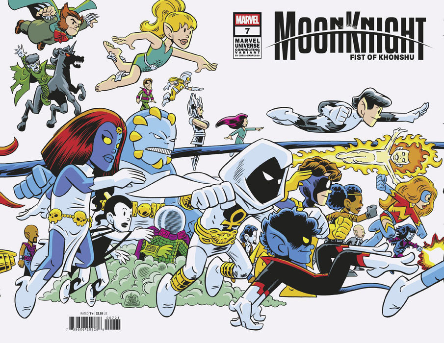 MOON KNIGHT: FIST OF KHONSHU #7 CHRIS GIARRUSSO MARVEL UNIVERSE CONNECTING VARIANT I