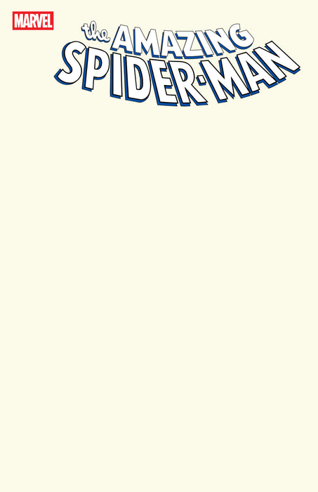 AMAZING SPIDER-MAN (2025) #1 BLANK COVER VARIANT