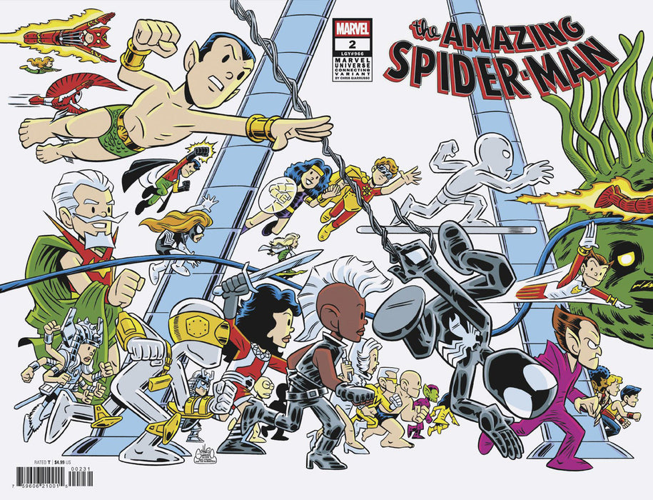 AMAZING SPIDER-MAN (2025) #2 CHRIS GIARRUSSO MARVEL UNIVERSE CONNECTING VARIANT L