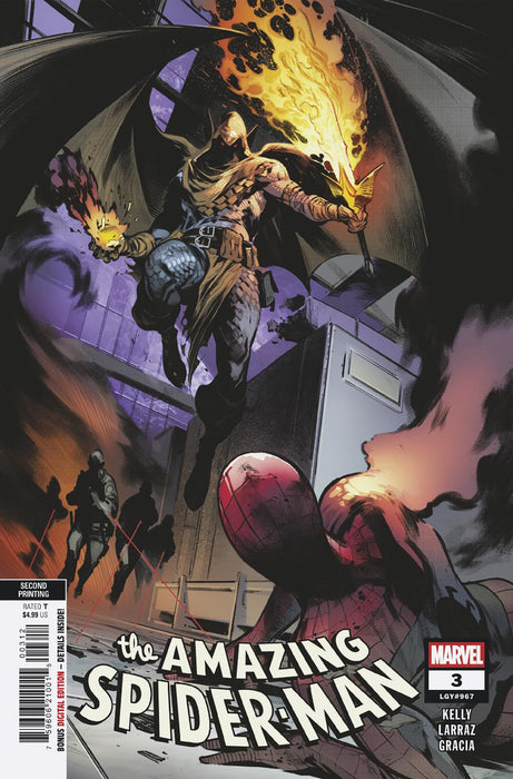 AMAZING SPIDER-MAN (2025) #3 PEPE LARRAZ 2ND PRINTING VARIANT