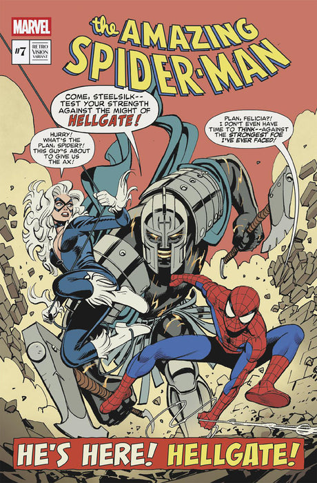 AMAZING SPIDER-MAN (2025) #7 LEO ROMERO RETROVISION VARIANT