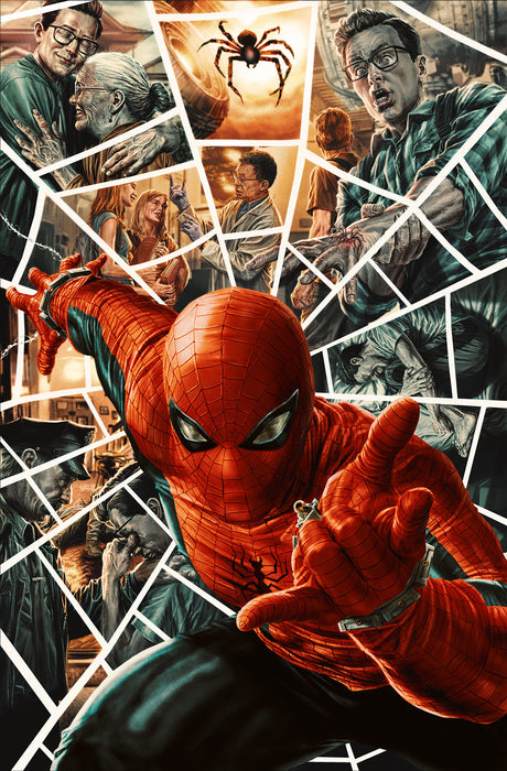 AMAZING SPIDER-MAN (2025) #11 1:100 LEE BERMEJO AMAZING VISIONS VIRGIN VARIANT