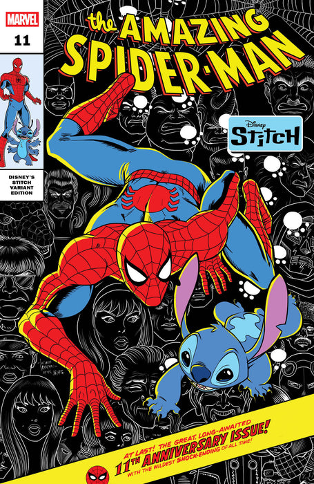AMAZING SPIDER-MAN (2025) #11 LUCIANO VECCHIO DISNEY STITCH VARIANT