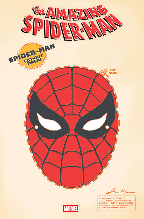 AMAZING SPIDER-MAN (2025) #11 RETRO HALLOWEEN MASK VARIANT