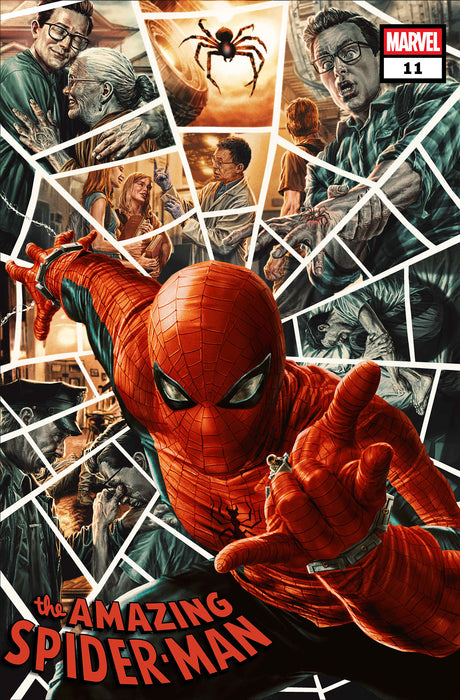 AMAZING SPIDER-MAN (2025) #11 LEE BERMEJO AMAZING VISIONS VARIANT