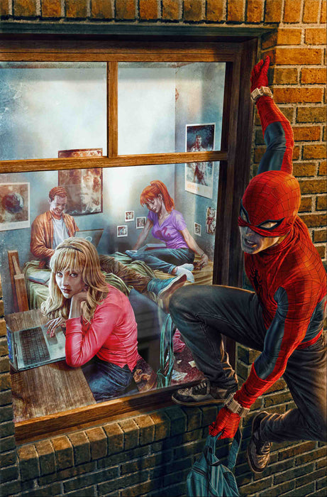 AMAZING SPIDER-MAN (2025) #17 1:100 LEE BERMEJO AMAZING VISIONS VIRGIN VARIANT