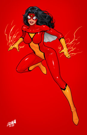 AMAZING SPIDER-MAN (2025) #22 1:50 DAVID NAKAYAMA COLOR BLOCK RED VIRGIN VARIANT