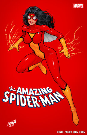 AMAZING SPIDER-MAN (2025) #22 DAVID NAKAYAMA COLOR BLOCK RED VARIANT