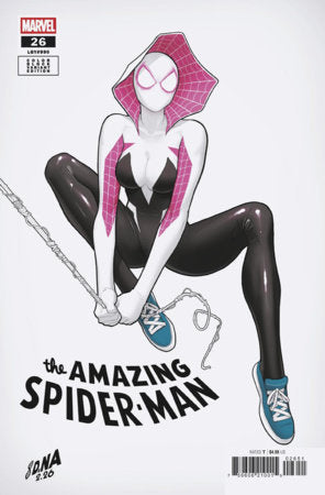 AMAZING SPIDER-MAN (2025) #26 DAVID NAKAYAMA COLOR BLOCK WHITE VARIANT [DS]