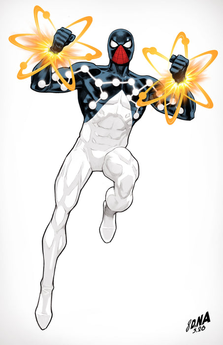 AMAZING SPIDER-MAN (2025) #27 1:50 DAVID NAKAYAMA COLOR BLOCK WHITE VIRGIN VARIANT [DS]
