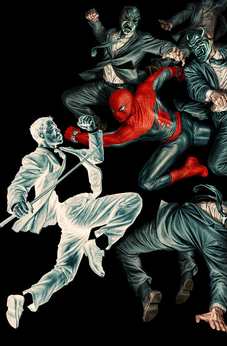 AMAZING SPIDER-MAN (2025) #28 1:100 LEE BERMEJO AMAZING VISIONS VIRGIN VARIANT