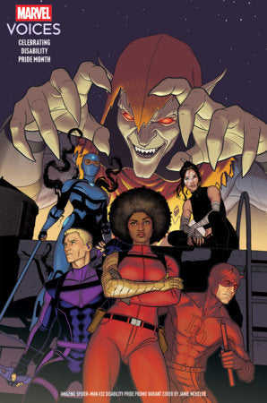 AMAZING SPIDER-MAN (2025) #32 JAMIE MCKELVIE DISABILITY PRIDE PROMO VARIANT