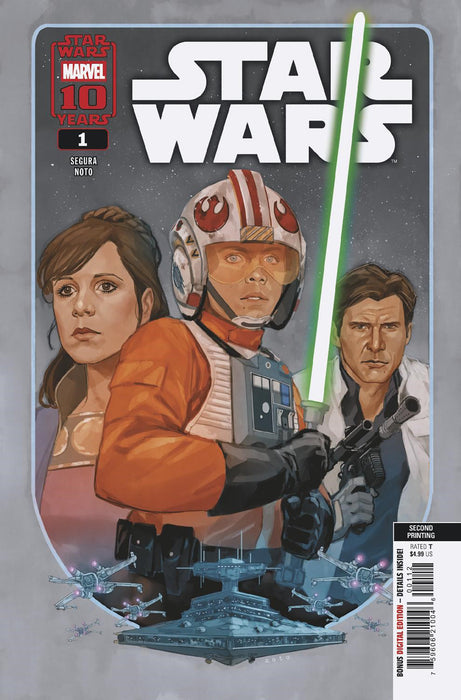 STAR WARS (2025) #1 PHIL NOTO 2ND PRINTING VARIANT