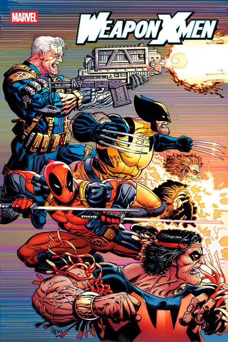 WEAPON X-MEN (2025) #5 STEVE SKROCE VARIANT