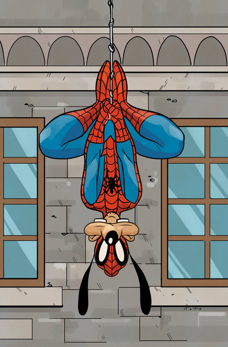 MARVEL & DISNEY: WHAT IF...? GOOFY BECAME SPIDER-MAN #1 1:100 PHIL NOTO GOOFY SPIDER-MAN VIRGIN VARIANT