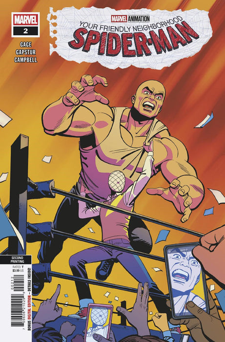 YOUR FRIENDLY NEIGHBORHOOD SPIDER-MAN #2 LEONARDO ROMERO 2ND PRINTING VARIANT