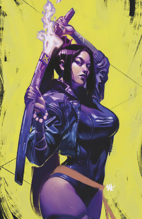 PSYLOCKE #5 1:50 BEN HARVEY PSYLOCKE VIRGIN VARIANT