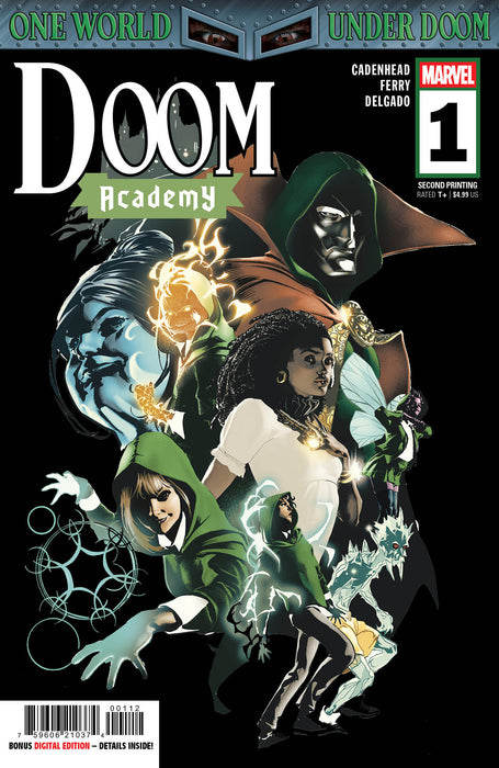 DOOM ACADEMY #1 PABLO VILLALOBOS 2ND PRINTING VARIANT [DOOM]