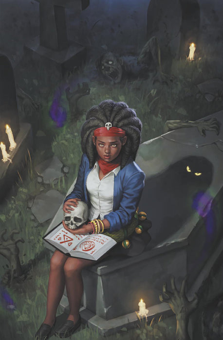 DOOM ACADEMY #5 1:50 WOO-CHUL LEE ZOEY LAVEAU VIRGIN VARIANT [DOOM]