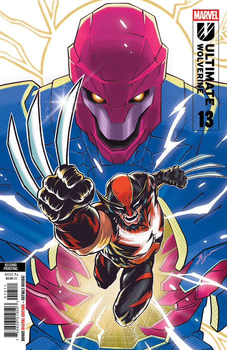 ULTIMATE WOLVERINE #13 BENJAMIN SU 2ND PRINTING VARIANT (WDC)