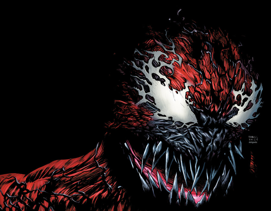 EDDIE BROCK: CARNAGE #1 1:25 HUMBERTO RAMOS RATIO VIRGIN WRAPAROUND 2ND PRINTING VARIANT