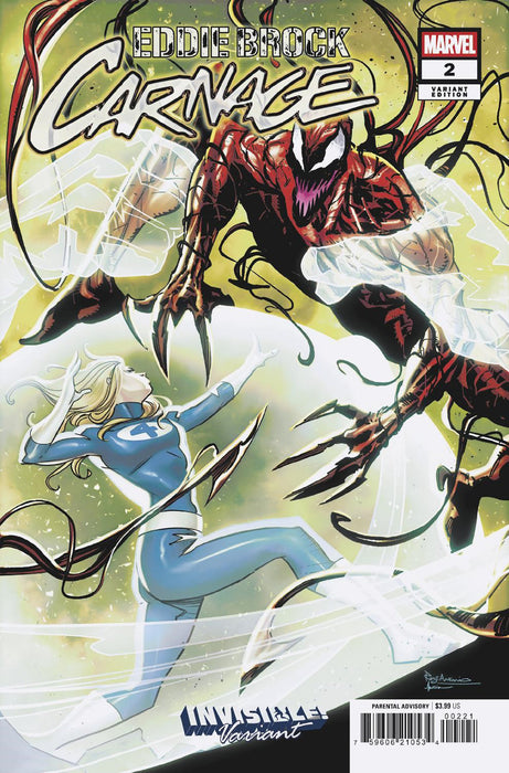 EDDIE BROCK: CARNAGE #2 ROGE ANTONIO INVISIBLE! VARIANT