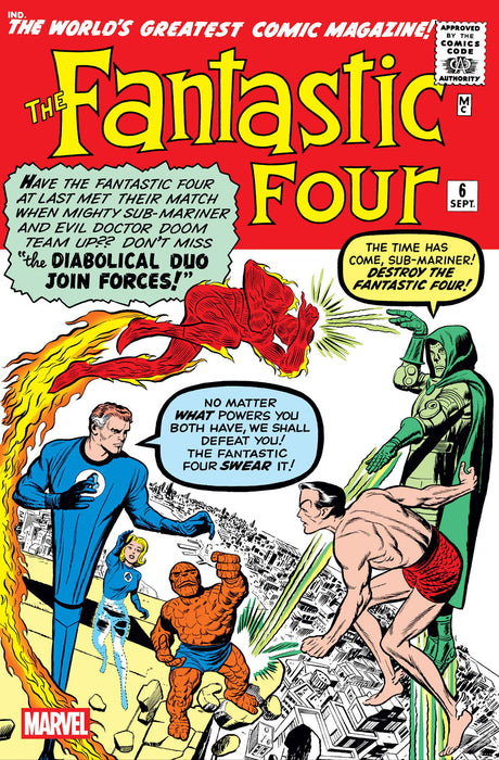 FANTASTIC FOUR (1961) #6 FACSIMILE EDITION FOIL VARIANT
