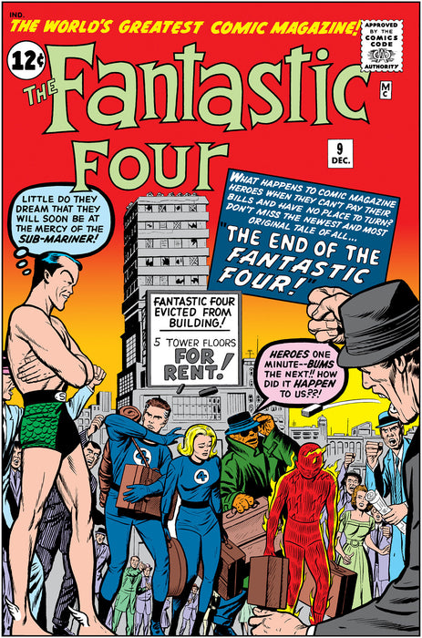 FANTASTIC FOUR (1961) #9 FACSIMILE EDITION FOIL VARIANT