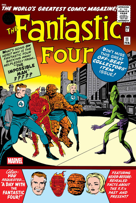FANTASTIC FOUR (1961) #11 FACSIMILE EDITION