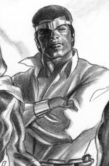 POWER MAN: TIMELESS #4 1:100 ALEX ROSS TIMELESS VIRGIN SKETCH VARIANT