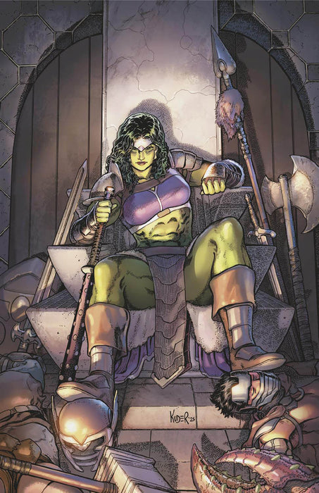PLANET SHE-HULK #1 1:25 AARON KUDER RATIO 2ND PRINTING VARIANT
