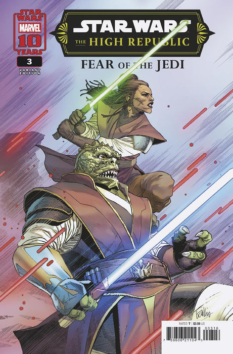 STAR WARS: THE HIGH REPUBLIC - FEAR OF THE JEDI #3 1:25 LEINIL YU VARIANT