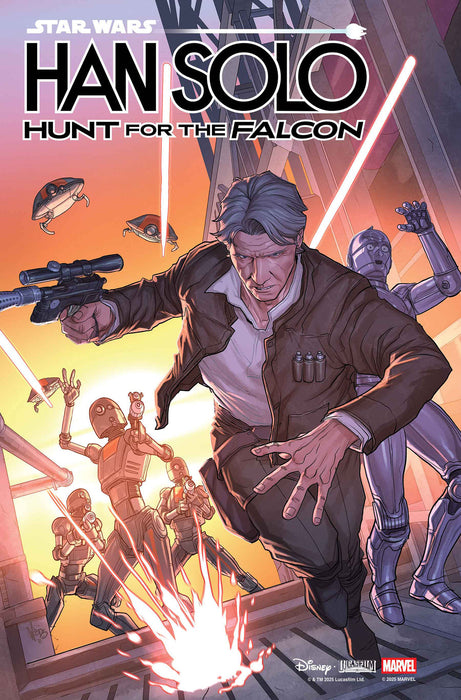 STAR WARS: HAN SOLO - HUNT FOR THE FALCON #1 1:25 PETE WOODS VARIANT