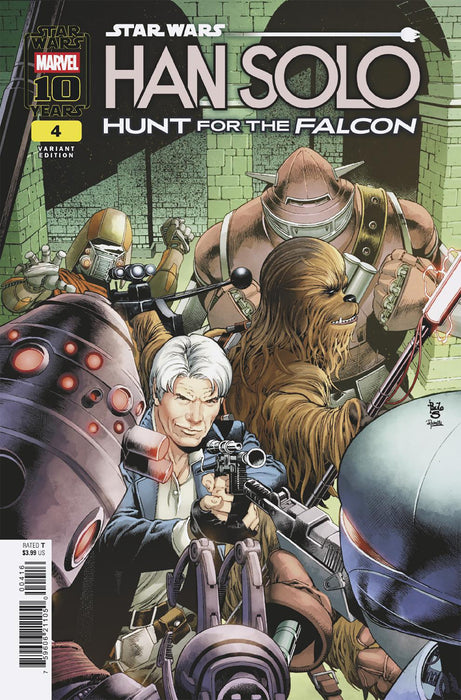 STAR WARS: HAN SOLO - HUNT FOR THE FALCON #4 1:25 PAULO SIQUEIRA VARIANT