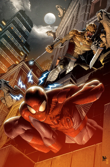 PREDATOR VS. SPIDER-MAN #1 1:100 PAOLO SIQUEIRA VIRGIN VARIANT