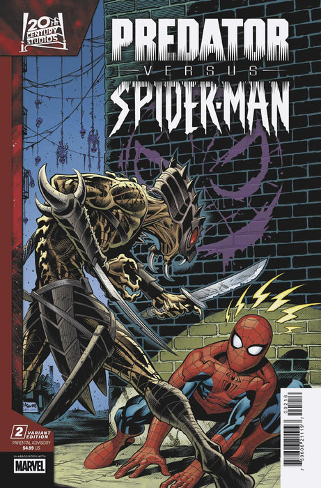 PREDATOR VS. SPIDER-MAN #2 1:25 ED MCGUINNESS VARIANT