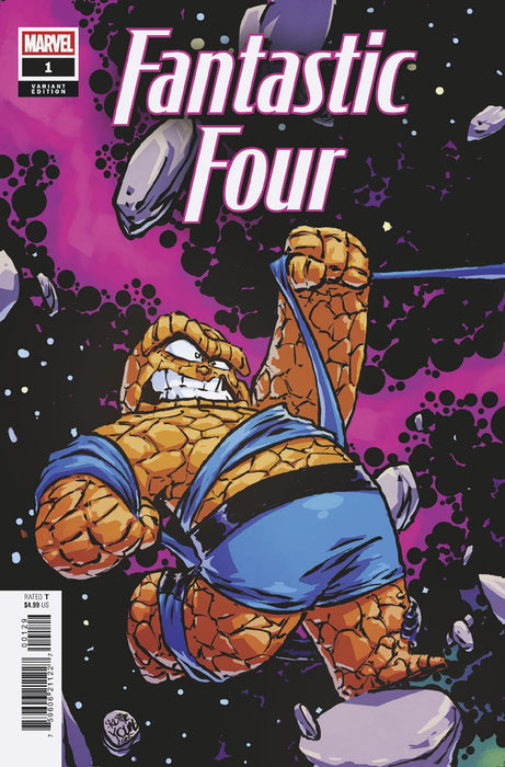 FANTASTIC FOUR (2025) #1 SKOTTIE YOUNG 5-PART CONNECTING VARIANT