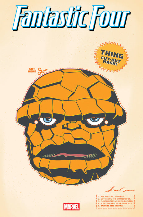FANTASTIC FOUR (2025) #3 RETRO HALLOWEEN MASK VARIANT