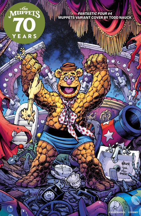 FANTASTIC FOUR (2025) #4 TODD NAUCK MUPPETS VARIANT