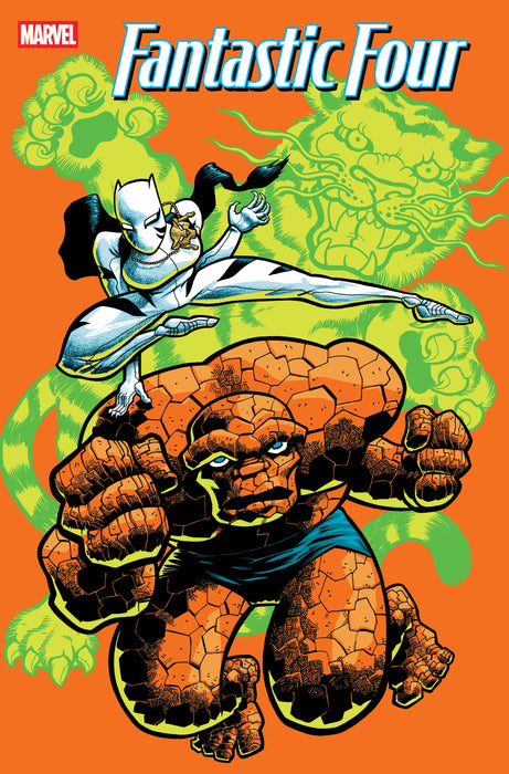 FANTASTIC FOUR (2025) #4 J. GONZO WHITE TIGER TEAM-UP VARIANT